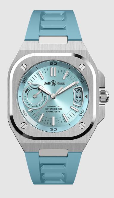 Bell & Ross BR-X5 ICE BLUE STEEL BRX5R-IB-ST/SRB Replica Watch